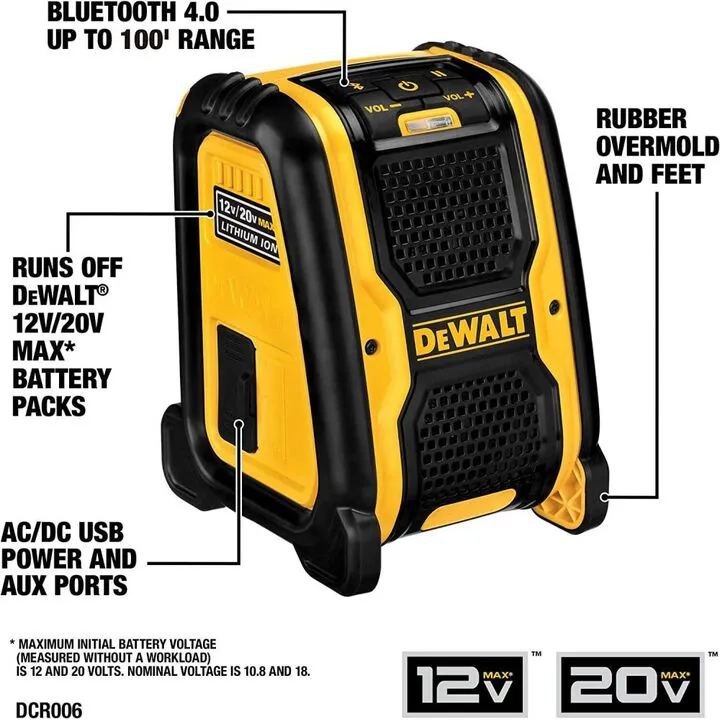 DEWALT 20V MAX 7-Piece Cordless Combo Kit - Professional Grade Performance 8