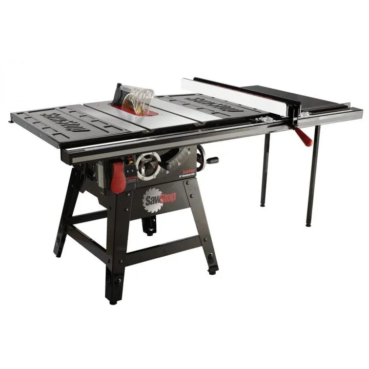 SawStop 10-Inch 1.75HP Contractor Saw with 36-Inch T-Glide Advance Rip Fence 1