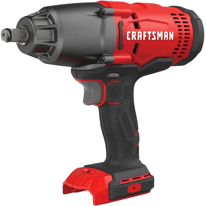 CRAFTSMAN V20 Cordless 1/2 Inch Impact Wrench (Bare Tool) - High-Performance Professional Grade
