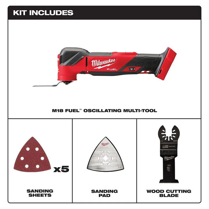 Milwaukee M18 FUEL Oscillating Multi-Tool (Bare Tool) 1
