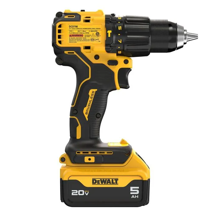 DEWALT 20V MAX 1/2 Inch Hammer Drill Kit - Professional Performance Edition 2