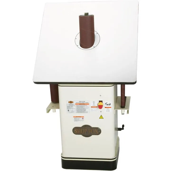 Shop Fox 1HP Oscillating Spindle Sander - Dual Voltage Precision Sanding System 3