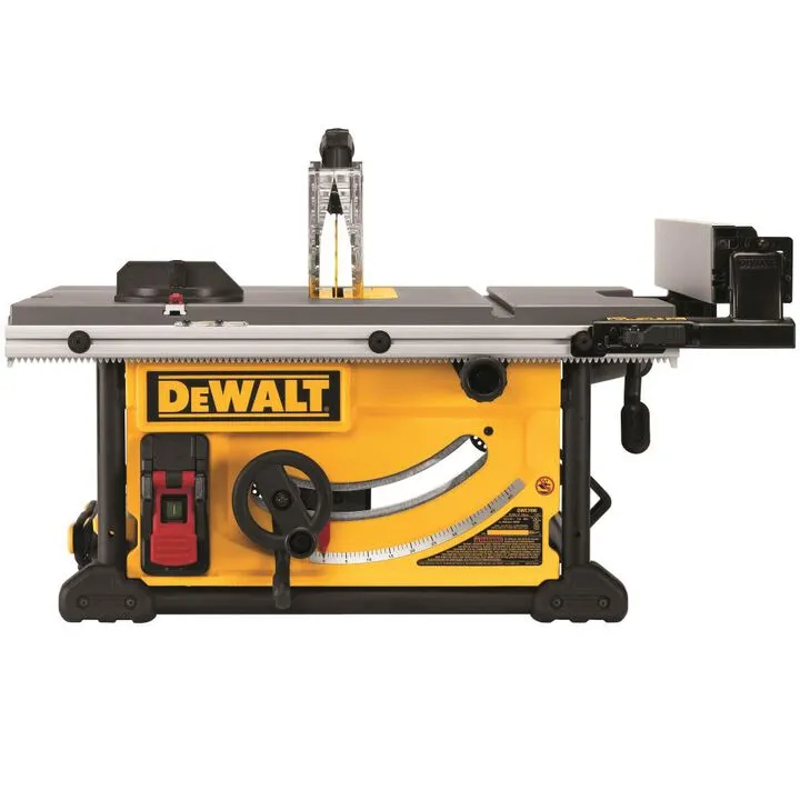DEWALT 10-Inch Jobsite Table Saw with Rolling Stand & Circular Saw Blade Combo Kit 3