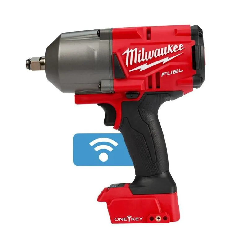 Milwaukee M18 FUEL 1/2 Inch High Torque Impact Wrench & 31PC SHOCKWAVE Impact Duty Socket Set with PACKOUT 4