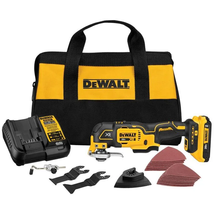 DEWALT 20V MAX XR Brushless Cordless 3-Speed Oscillating Multi-Tool 1