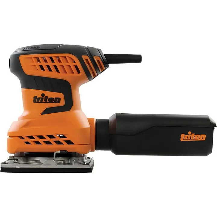 Triton 200W 1/4 Sheet Orbital Sander - Precision Finishing Power Tool