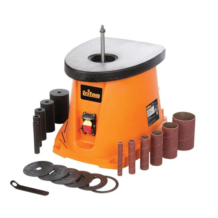 Triton TSPS450 450W Oscillating Spindle Sander - Precision Benchtop Sanding Solution 1