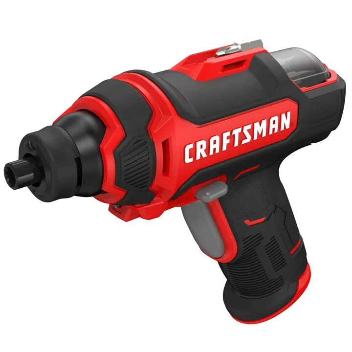 CRAFTSMAN 4V MAX Cordless Screwdriver with Integrated Rotating Bit Cartridge 1