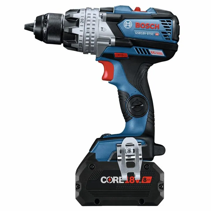 Bosch 18V 1/2 Inch Drill Driver Kit (Factory Reconditioned) 4