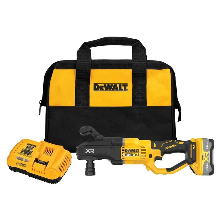 DEWALT 20V MAX XR 7/16 Inch Stud & Joist Drill Kit with XR POWERPACK 1