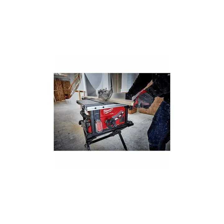 Milwaukee M18 FUEL Table Saw Kit with One-Key and Integrated Folding Stand Bundle 12