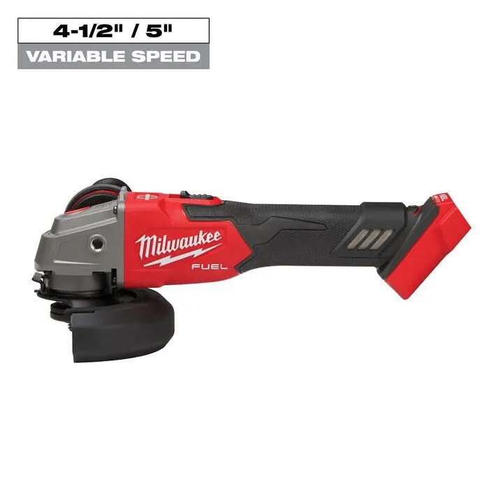 Milwaukee M18 FUEL 18V Brushless 5-Inch Angle Grinder with Rapid Stop Braking Technology (Tool Only) 3