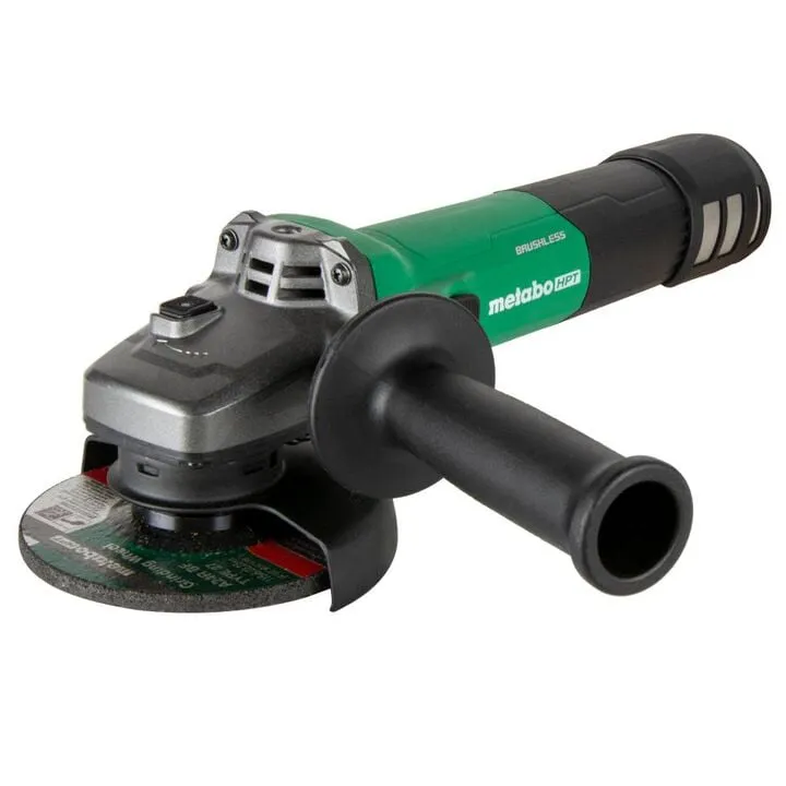Metabo HPT 4.5-inch 12 Amp Slide Switch Angle Grinder - High-Performance Metalworking 1