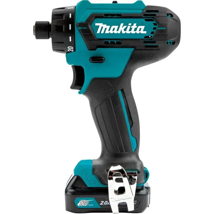 Makita 12V max CXT Lithium-Ion Cordless 1/4 In. Hex Driver-Drill Kit (2.0Ah) 2