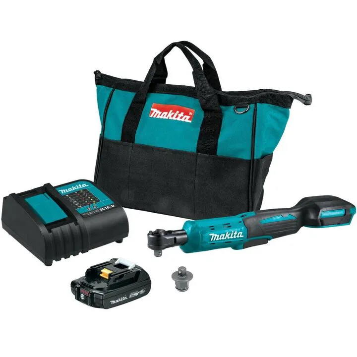 Makita 18V LXT Cordless 3/8in & 1/4in Square Drive Ratchet Kit