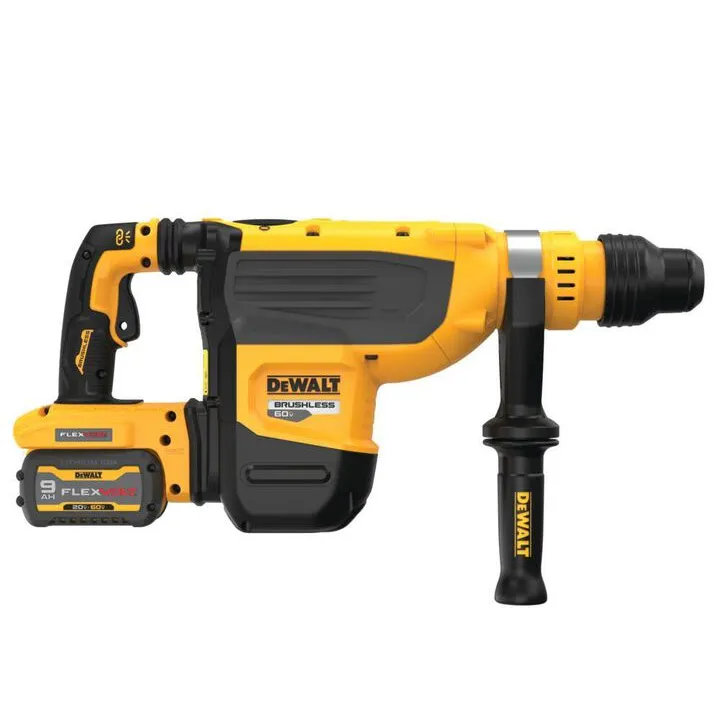 DEWALT 60V MAX Combination Rotary Hammer Kit - 1 7/8 inch Brushless SDS MAX 3