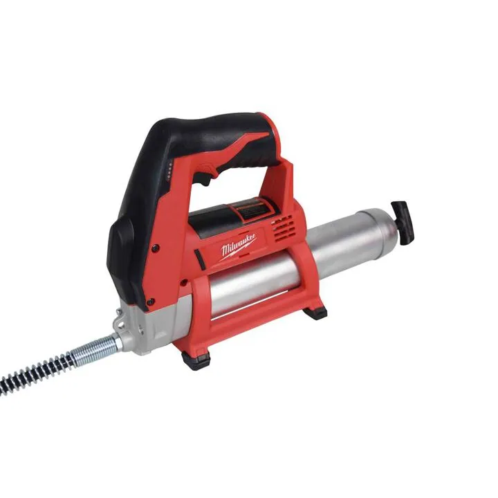 Milwaukee M12 Cordless Grease Gun Bundle with CP 2Ah & XC 4Ah Starter Kit 3