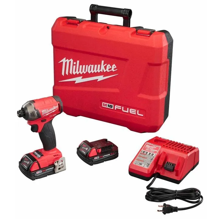 Milwaukee M18 FUEL SURGE 1/4 in. Hex Hydraulic Driver Kit - Professional Quiet Performance