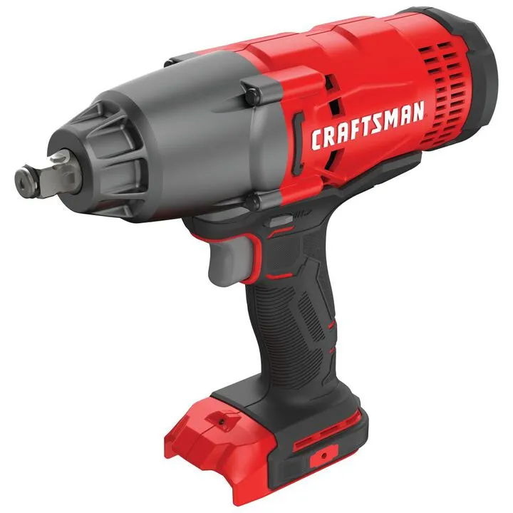 CRAFTSMAN V20 Cordless 1/2 Inch Impact Wrench (Bare Tool) - High-Performance Professional Grade 1