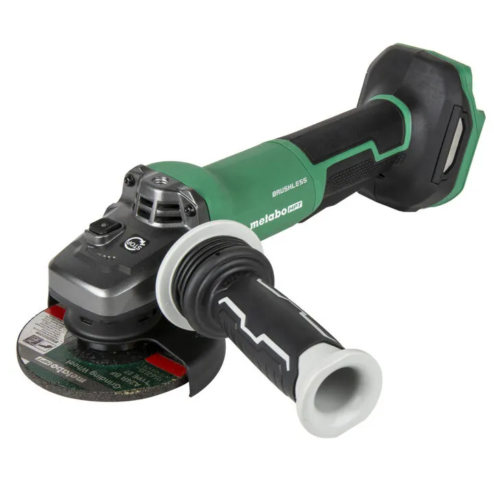 Metabo HPT 4.5-5 Inch 18V MultiVolt Cordless Paddle Switch Angle Grinder (Bare Tool)