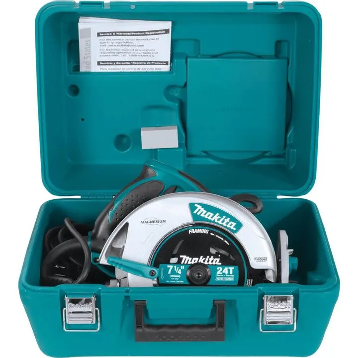Makita 7-1/4 In. Magnesium Circular Saw with L.E.D. Lights and Electric Brake 1