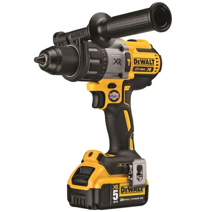 DEWALT 20V MAX XR Brushless 3-Speed Hammer Drill Kit - High-Performance Professional Tool 3