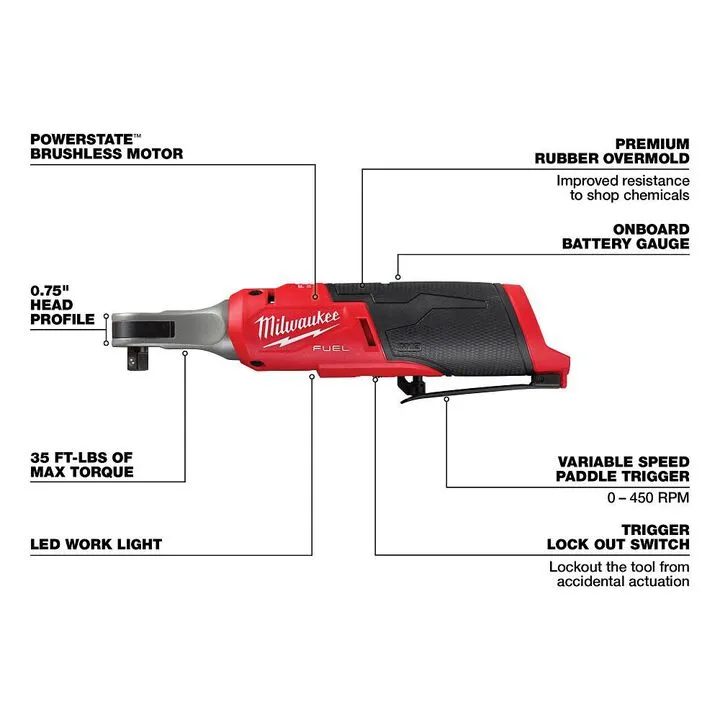 Milwaukee M12 FUEL 3-Tool Combo Kit: Precision Performance for Professionals 6