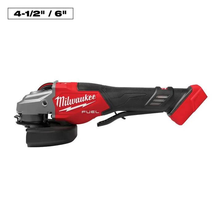 Milwaukee M18 FUEL 4-1/2-6 Inch Braking Grinder & M18 REDLITHIUM XC5.0 Starter Kit Bundle 3