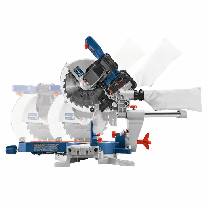 Bosch 18V 10-Inch Cordless Slide Miter Saw Kit (Reconditioned) 4