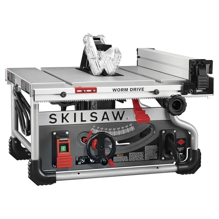 SKILSAW 8 1/4in Portable Worm Drive Table Saw - Professional Grade Performance