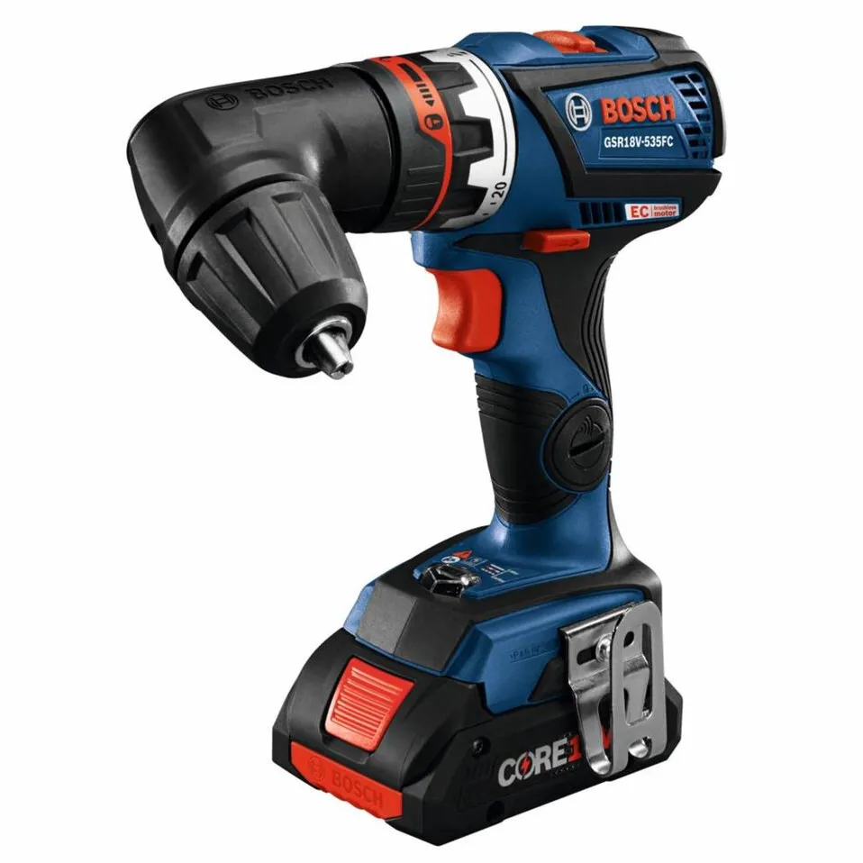 Bosch 18V EC Flexiclick 5-in-1 Drill/Driver Kit (Professional Reconditioned) 7