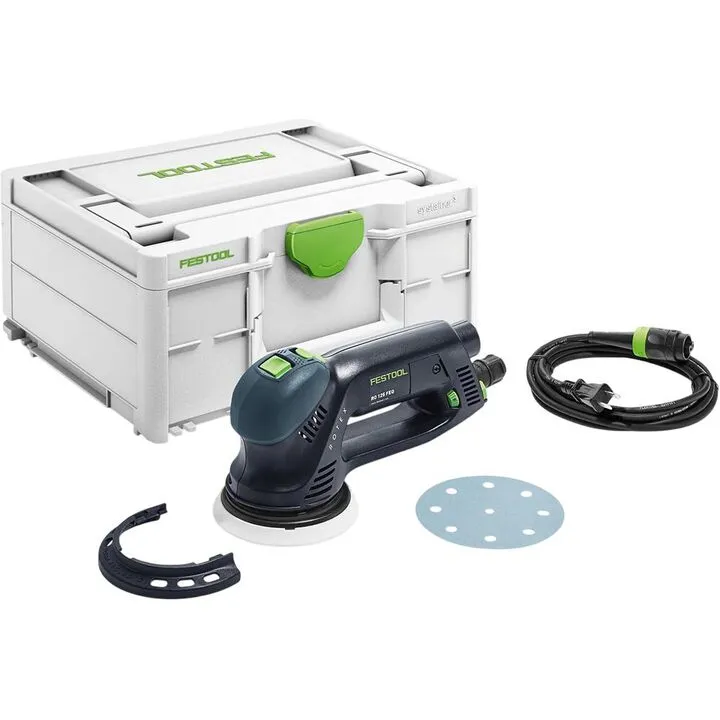 Festool RO 125 FEQ-Plus 120V 500W Multi-Mode Random Orbital Sander