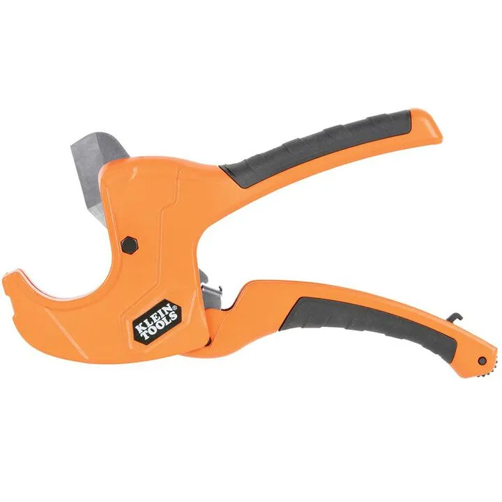 Klein Tools 1-1/4" Ratcheting PVC Cutter - Professional Plumbing Precision 5