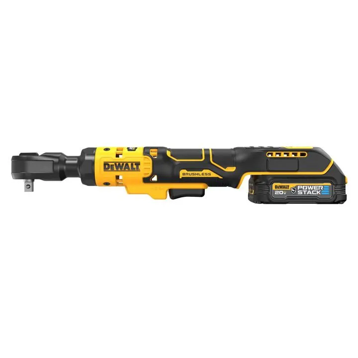 DEWALT ATOMIC 20V MAX Brushless 1/2-Inch Ratchet with POWERSTACK Battery Kit 3