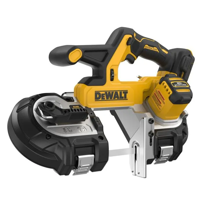 DEWALT 20V MAX 3-1/4in Portable Band Saw (Bare Tool) - Precision Engineered for Metal Fabrication