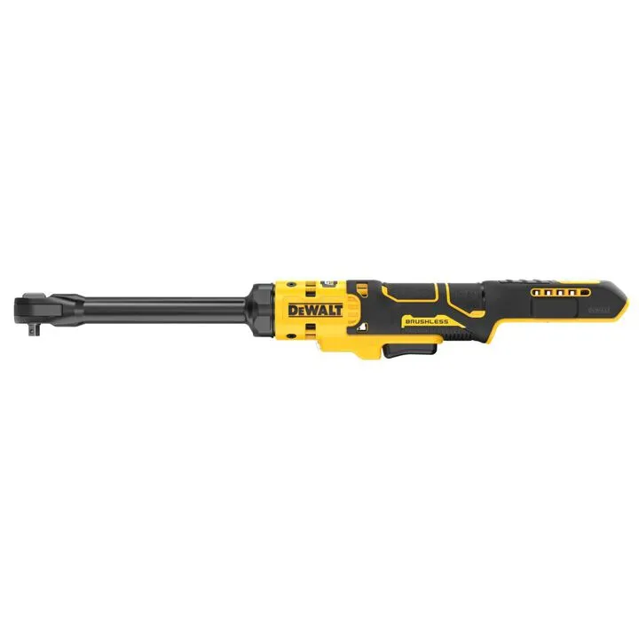 DEWALT ATOMIC 20V MAX 1/4 Inch Extended Reach Ratchet & Protective Boot Bundle 3