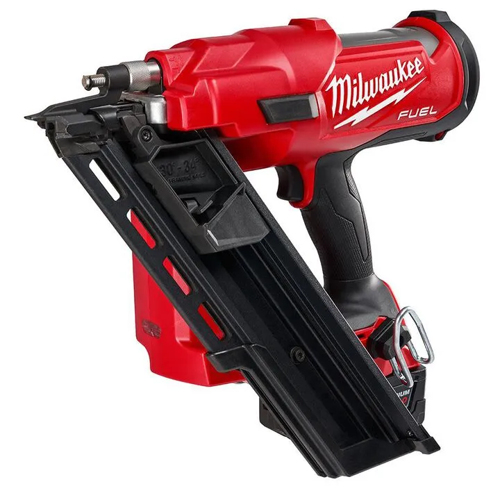 Milwaukee M18 FUEL 30 Degree Framing Nailer Kit with Extended Capacity Magazine 6