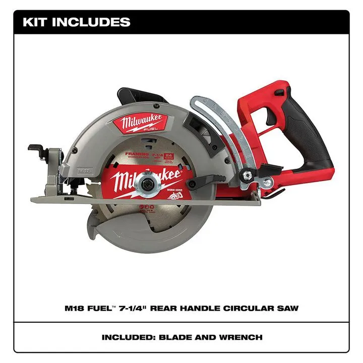 Milwaukee M18 FUEL Rear Handle 7-1/4 in. Circular Saw (Bare Tool) 1