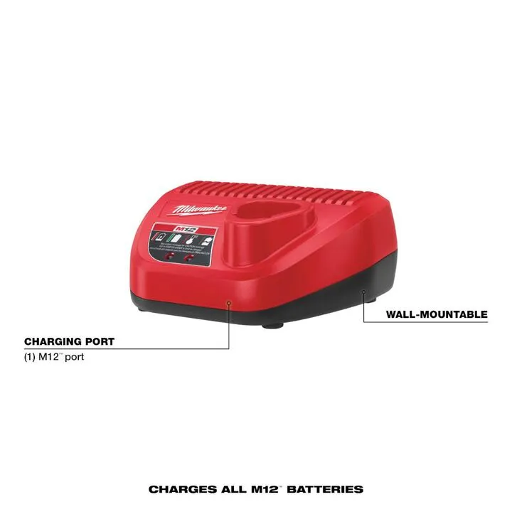 Milwaukee M12 FUEL 16 Gauge Nibbler Kit with Die, Die Holder Extension, and Punch Bundle 8