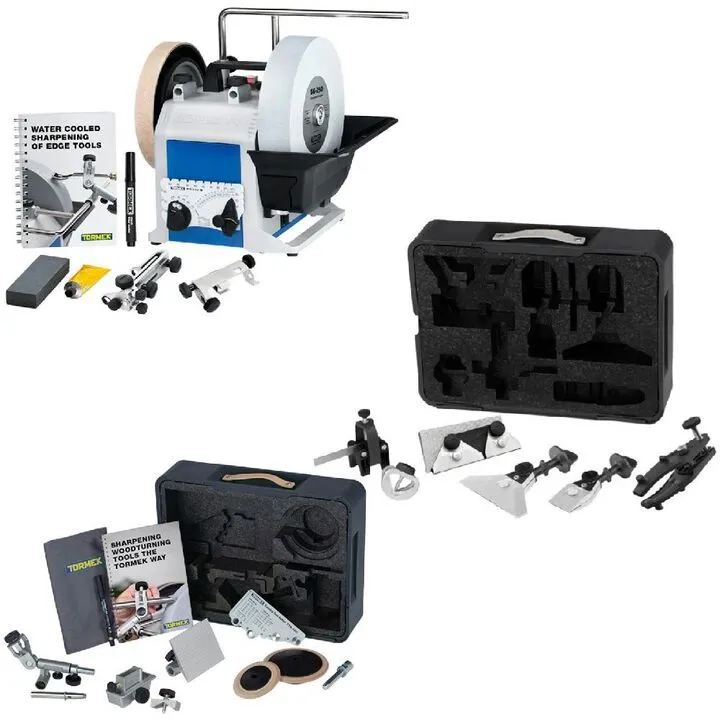 Tormek T-8 Sharpening System: Ultimate Hand Tool & Woodturners Bundle