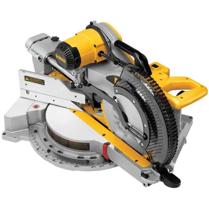 DEWALT 12-Inch Double-Bevel Miter Saw with Professional-Grade Miter Saw Stand Bundle 14