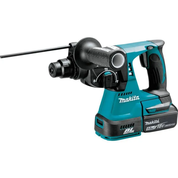 Makita 18V LXT Lithium-Ion Brushless Cordless 1-Inch Rotary Hammer Kit (5.0Ah) 1