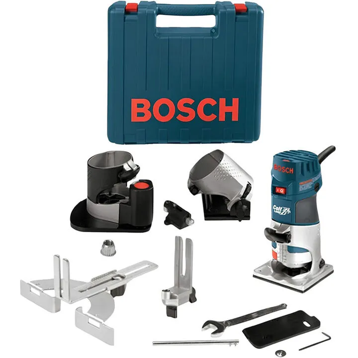 Bosch 1 HP Colt Variable Speed Electronic Palm Router Installer's Kit