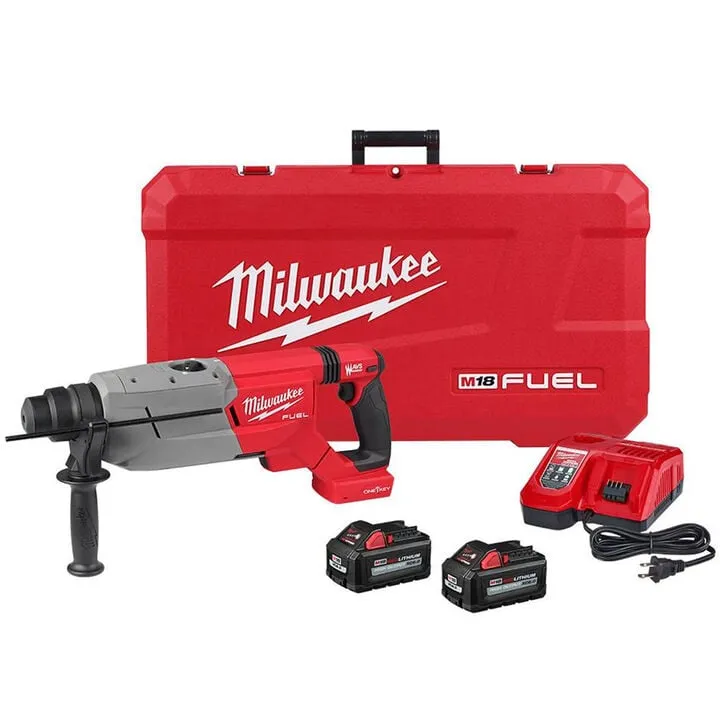 Milwaukee M18 FUEL 1 1/4 SDS Plus D-Handle Rotary Hammer Kit with ONE-KEY