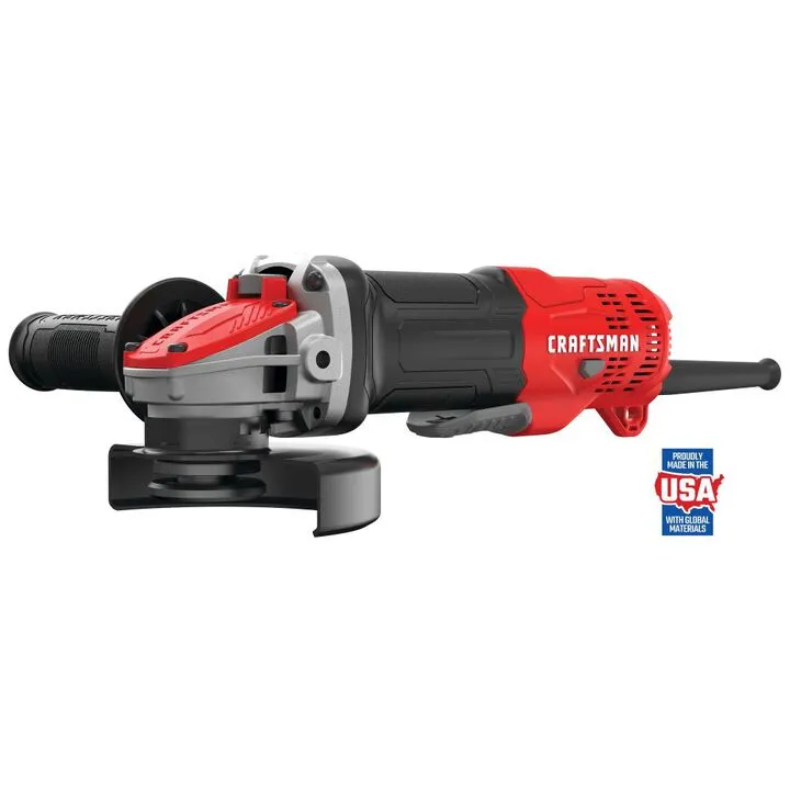 CRAFTSMAN 7.5 Amp 4-1/2 Inch Small Angle Grinder - High-Performance Metalworking Tool 1