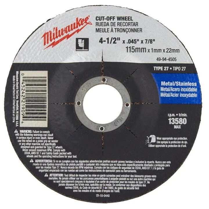 Milwaukee M18 FUEL 4-1/2 in. - 6 in. Variable Speed Braking Grinder with ONE-KEY 6