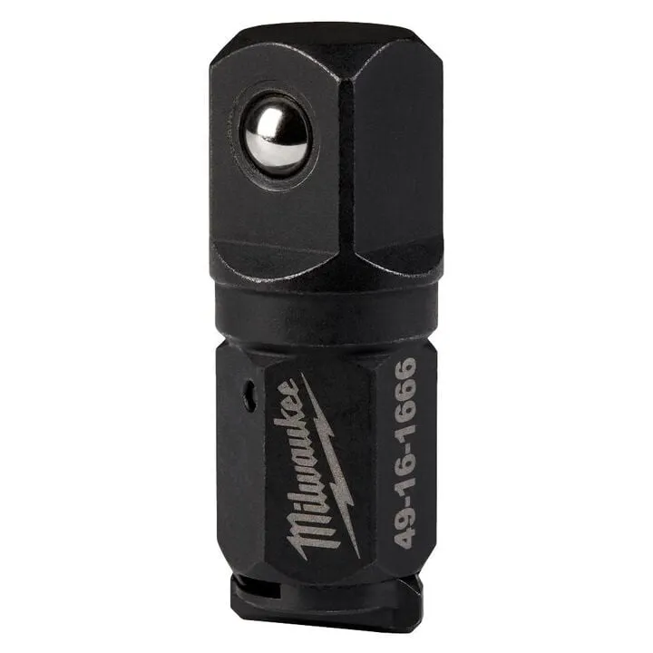 Milwaukee M12 Extended Reach Box Ratchet (Bare Tool) with 1/2 Inch Anvil Adapter Bundle 6