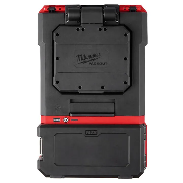 Milwaukee M12 PACKOUT Flood Light with USB & Dual Power Tower Light Bundle 3