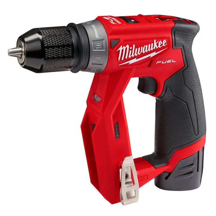 Milwaukee M12 FUEL Installation Drill/Driver & Straight Die Grinder Professional Combo Kit 5