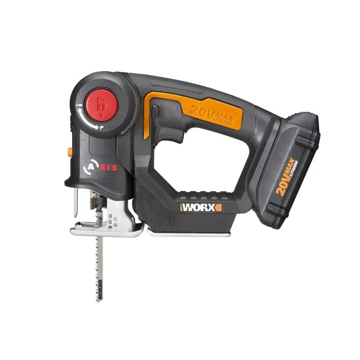 Worx POWER SHARE 20V AXIS 2-in-1 Reciprocating Saw & Jigsaw Kit 2